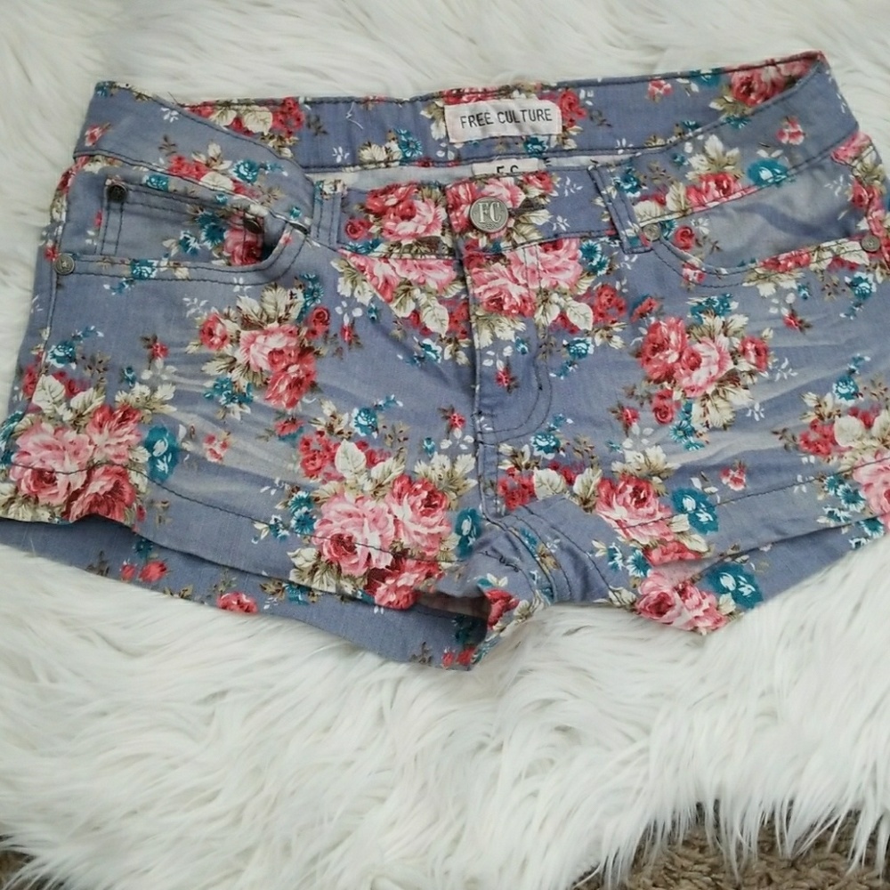 Floral shorts